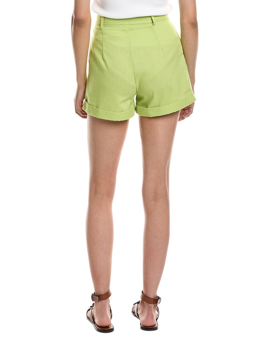 LUXE ALWAYS Linen-Blend Short