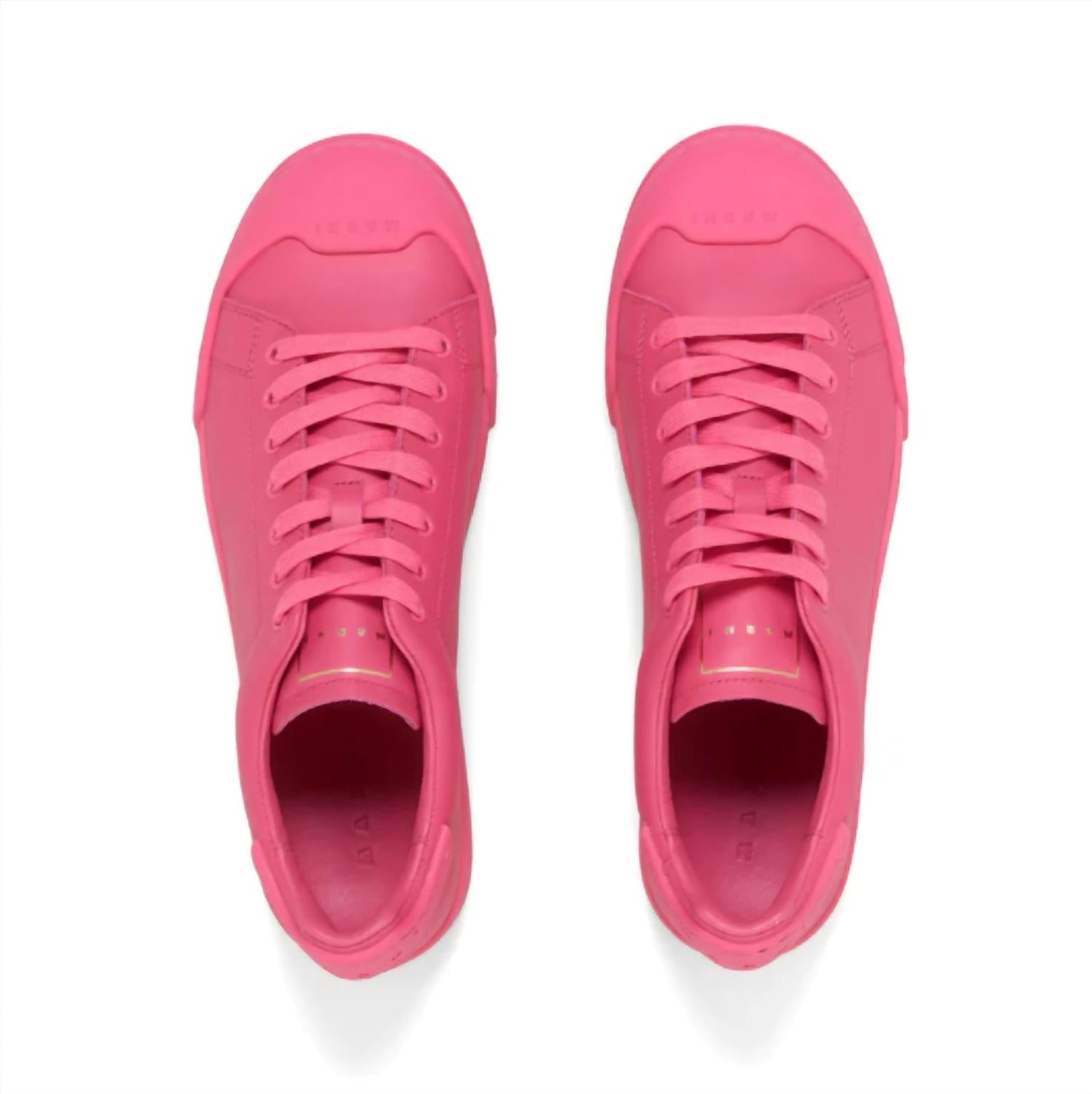 Women's Dada Bumper Low Top Leather Sneakers In Pink