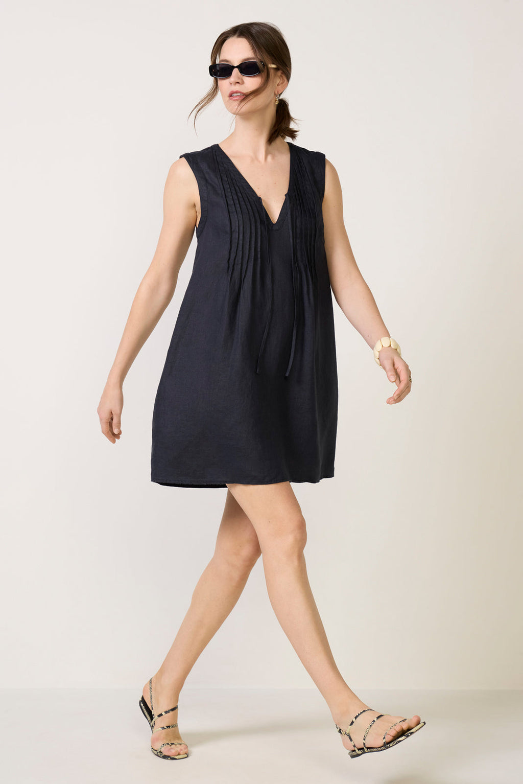 Women's Stella Linen Mini Dress