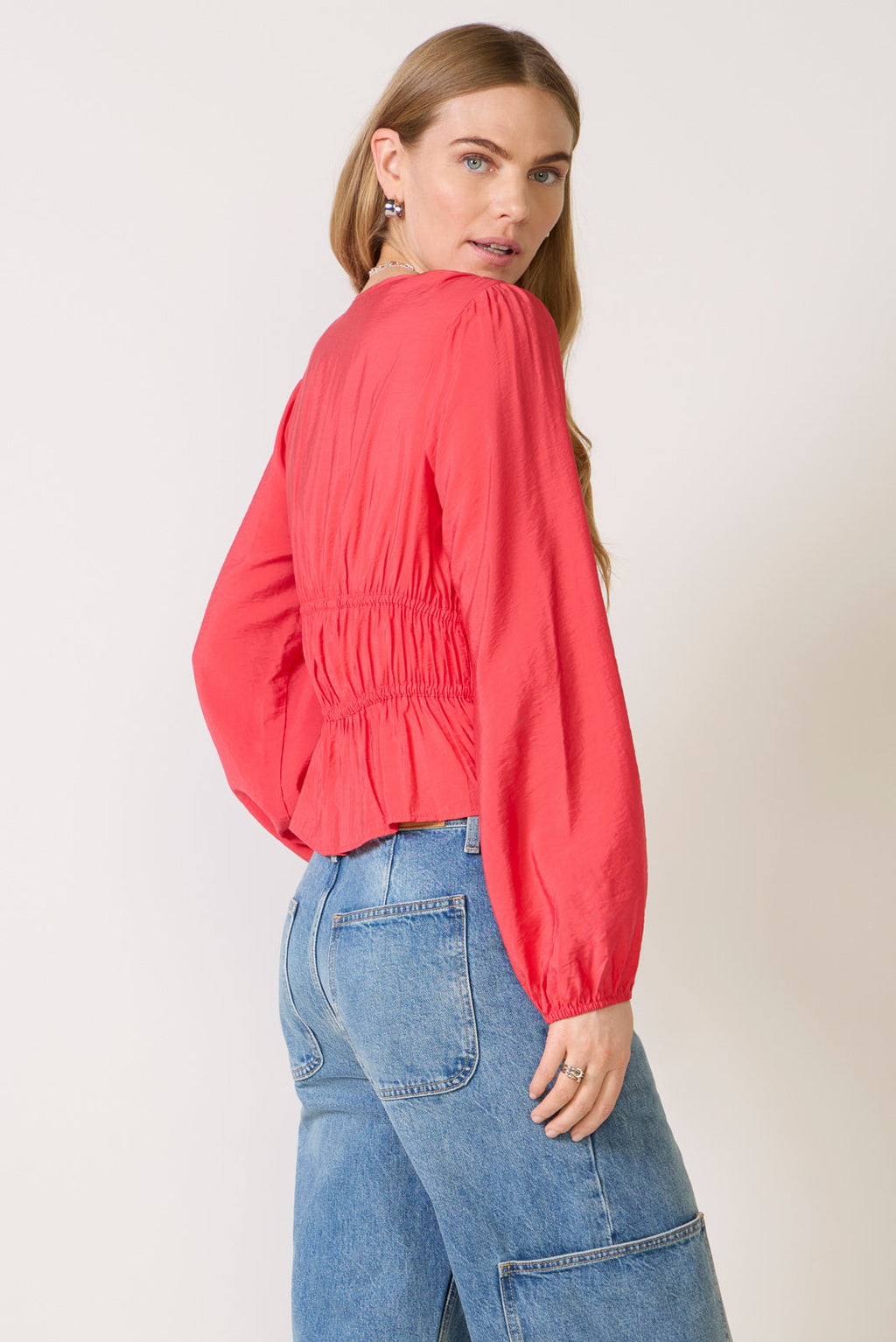 Women's Ariana Tie Front Blouse