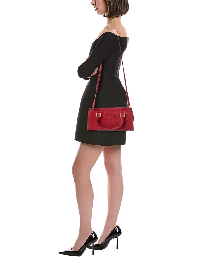 Isabella Rossetti Rosalind Suede Handbag