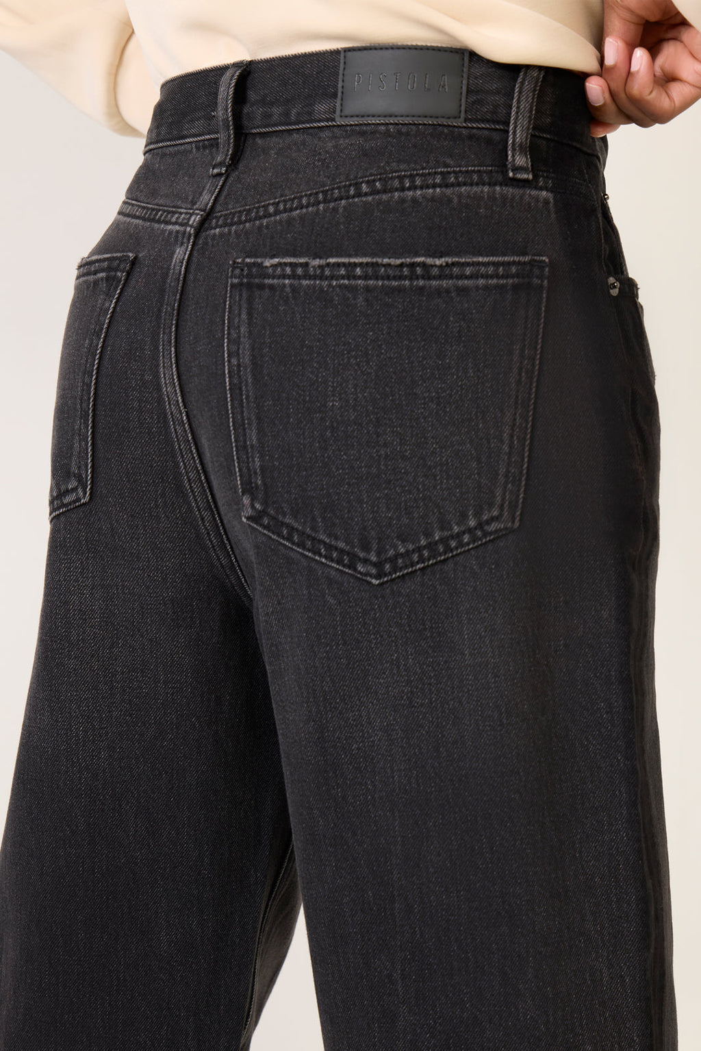 Women's Wes Barrel w Tux Stripe Jean