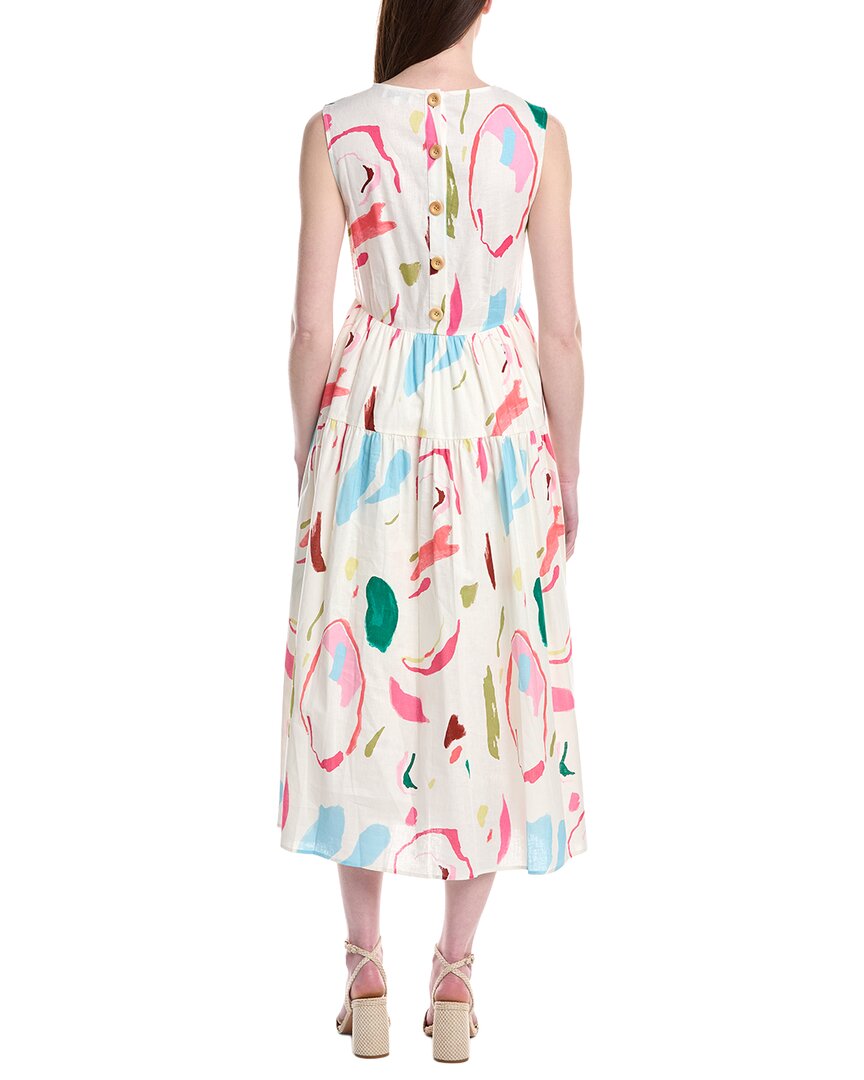 CROSBY by Mollie Burch Arlo Linen-Blend Dress