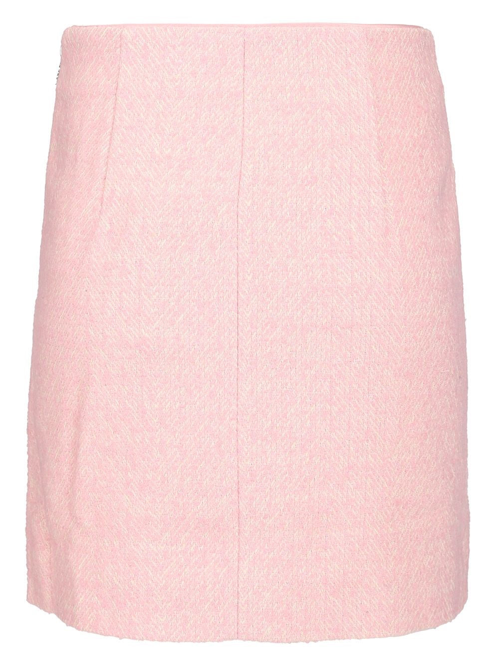 Rotate Women Bouclé Miniskirt