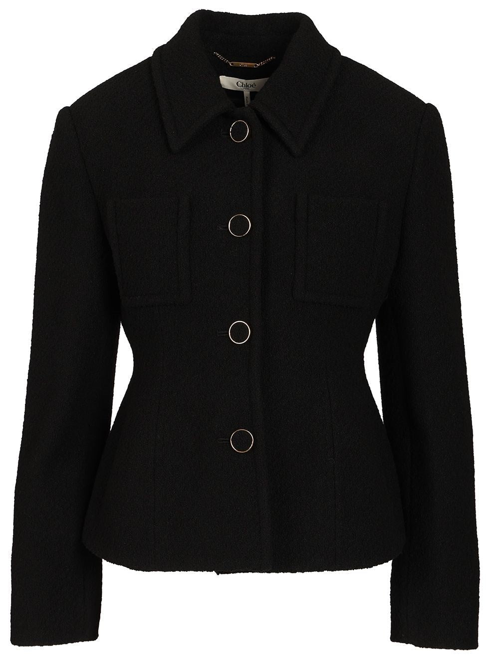 Chloe' Women Single-Breasted Short Blazer