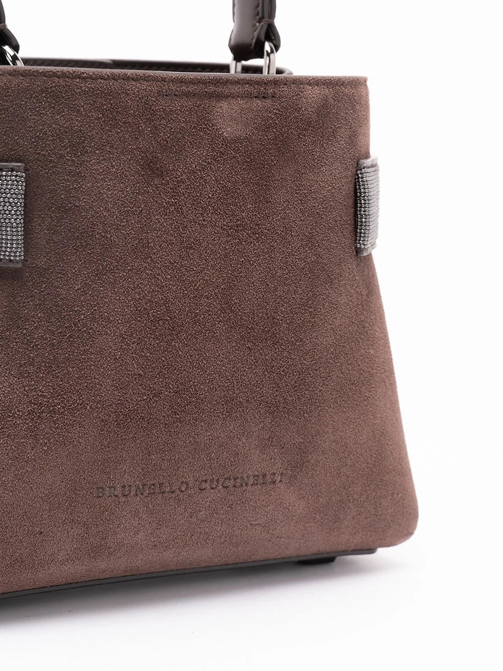 Brunello Cucinelli Women Small Soft Velour Crossbody Bag