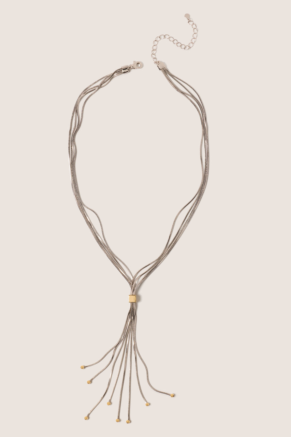 Women's Ivy Two Tone Y Necklace