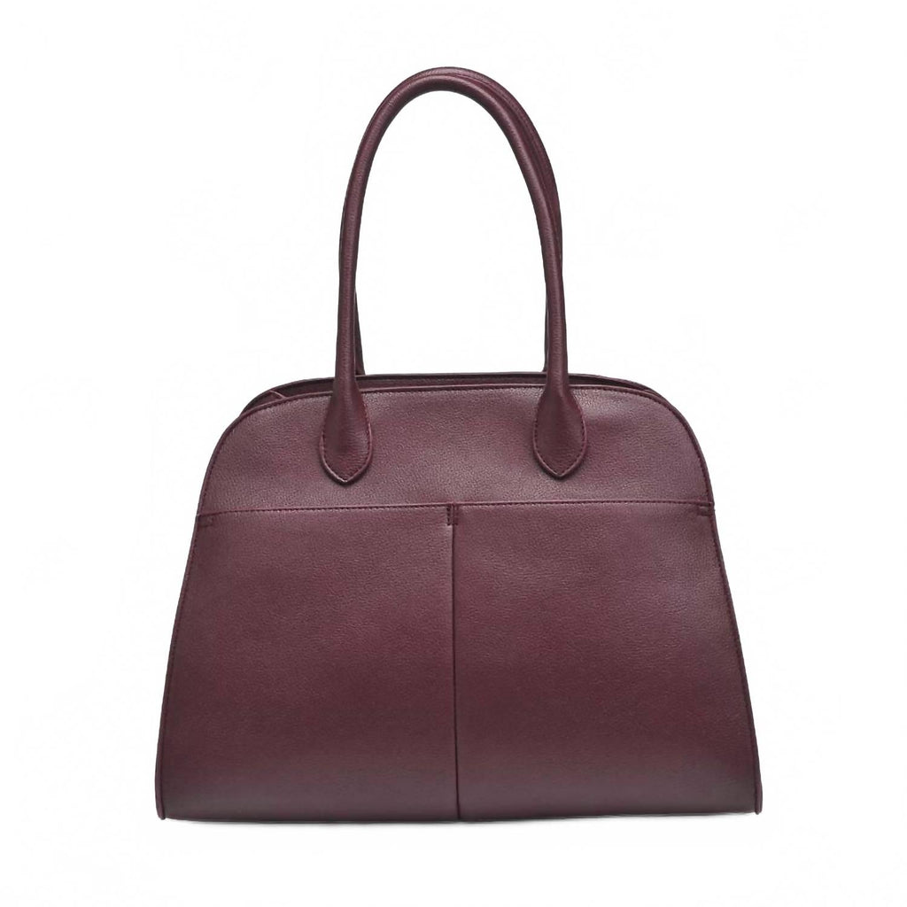 Women's Janice Satchel Bag In Burgundy