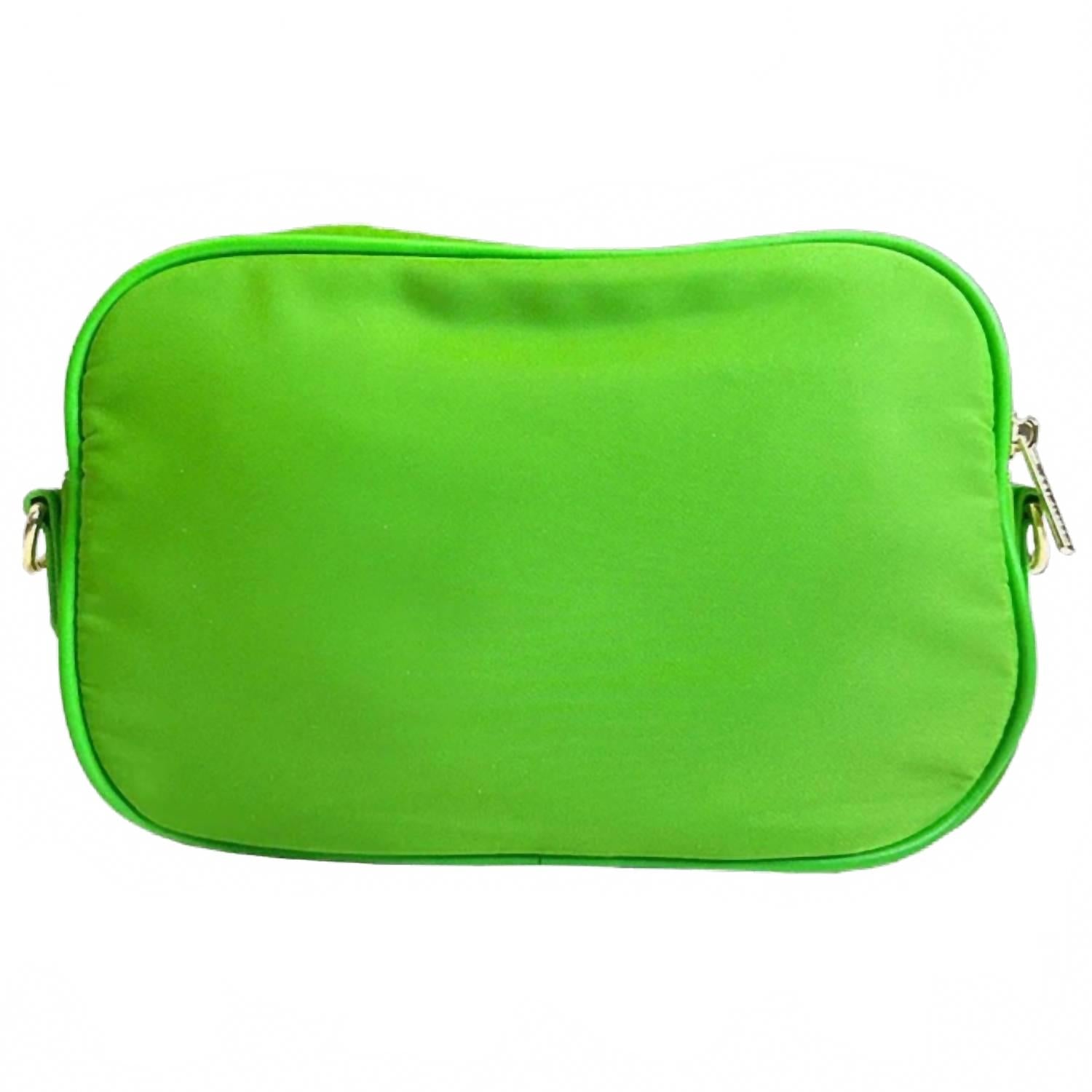 Natalia Crossbody Handbag In Green Apple
