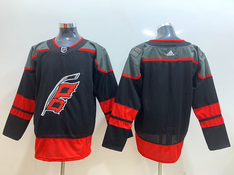 Men's Carolina Hurricanes Black Home Primegreen Authentic Blank Player jersey