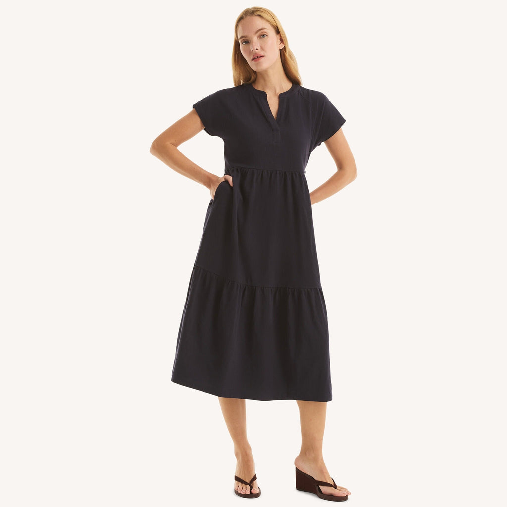 Nautica Womens Tiered Dress