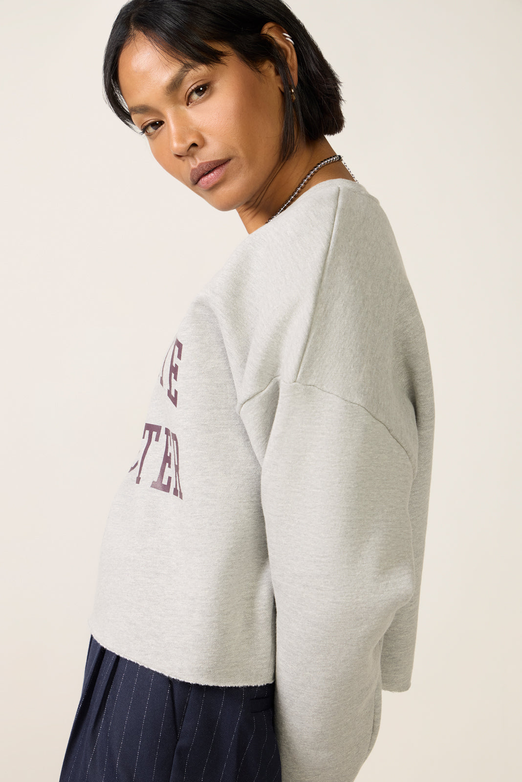 Women's The Cropped Collegiate Top