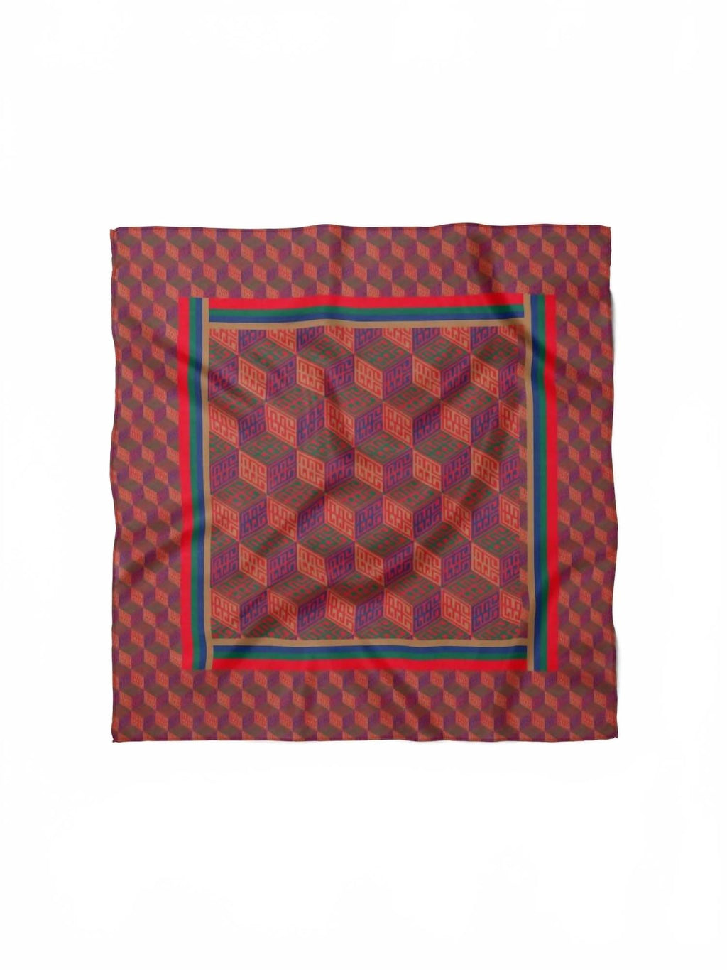 Women's Silk Scarf In Vintage Monogram