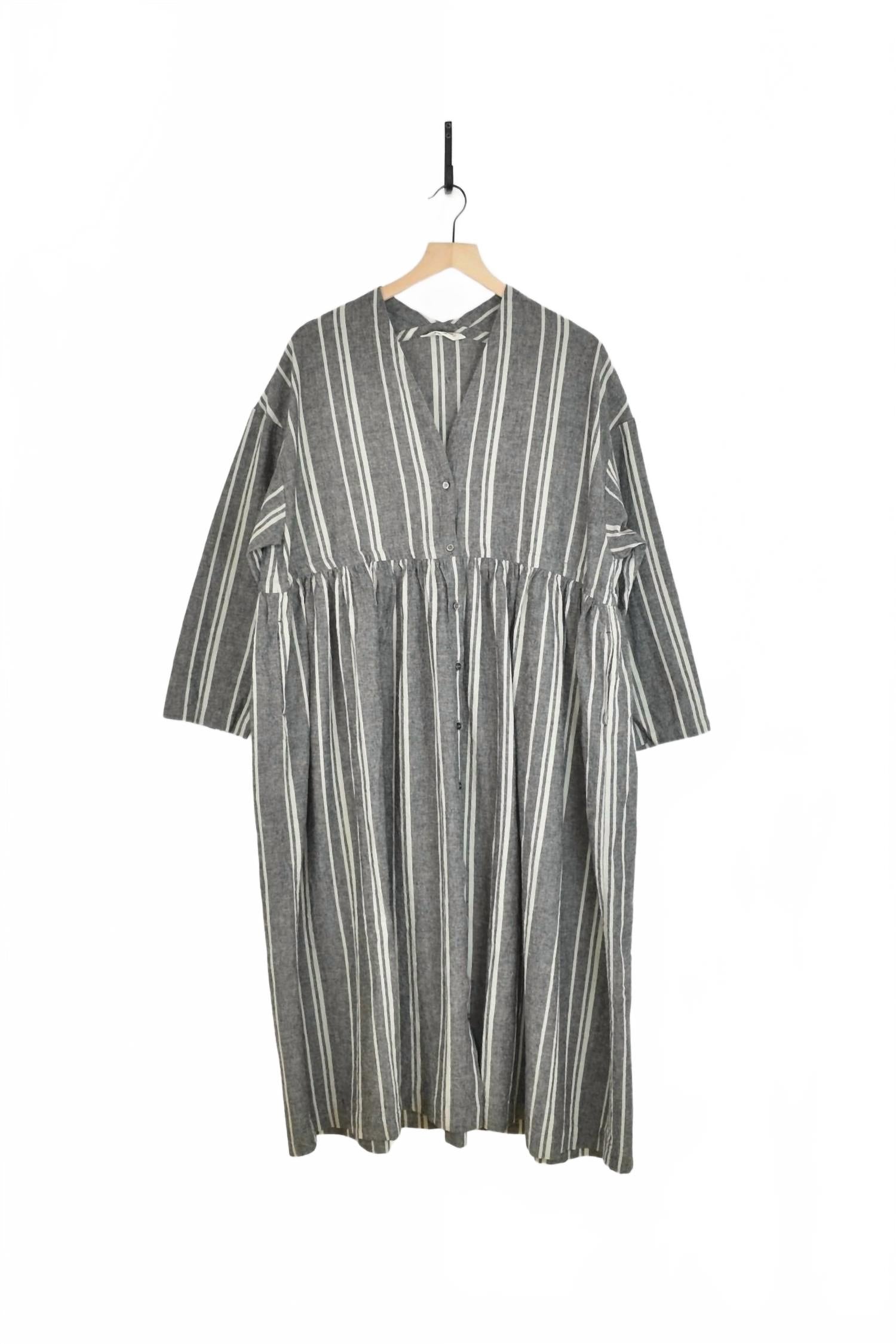 Women's Random Stripe Dress In Gray