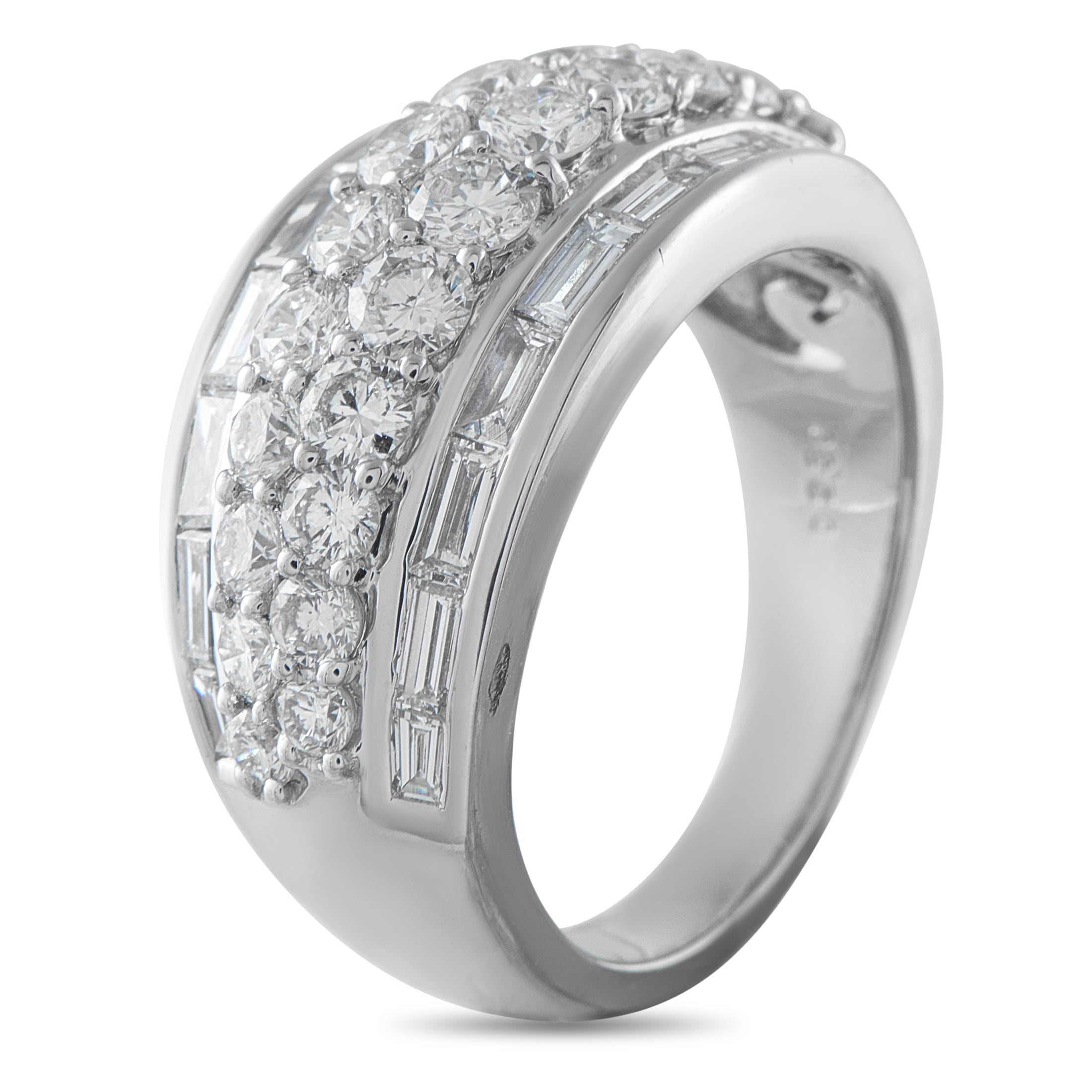 LB Exclusive Platinum 2.0ct Diamond Ring MF10-041426