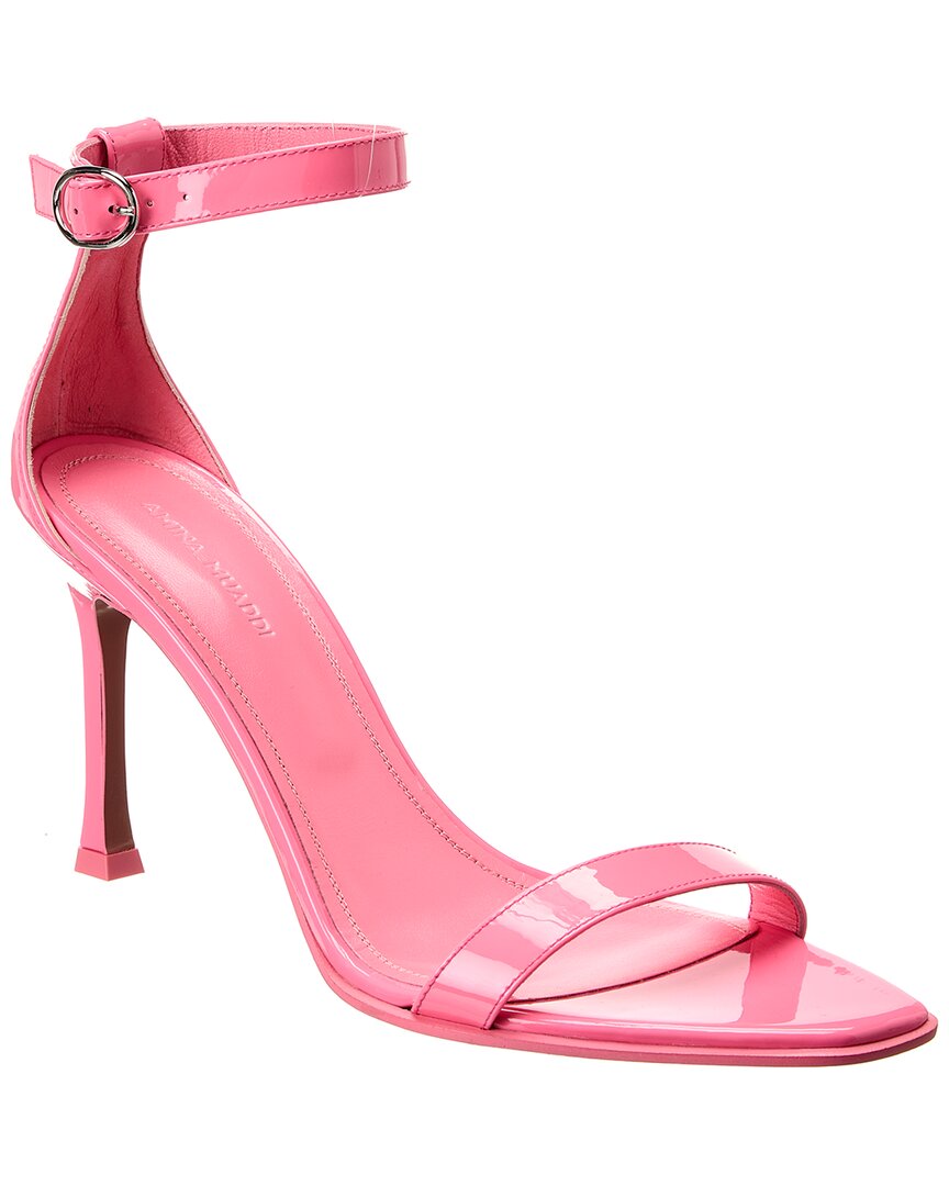 AMINA MUADDI Kim Patent Sandal