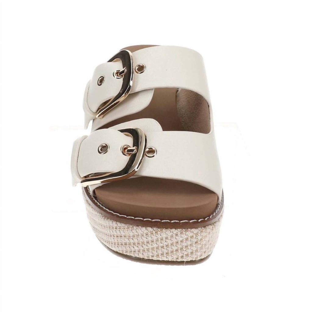 Women's Manifest Wedge Sandal In Ivory