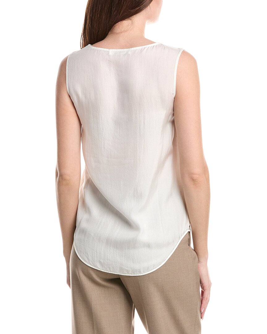 Fabiana Filippi Silk Boatneck Top