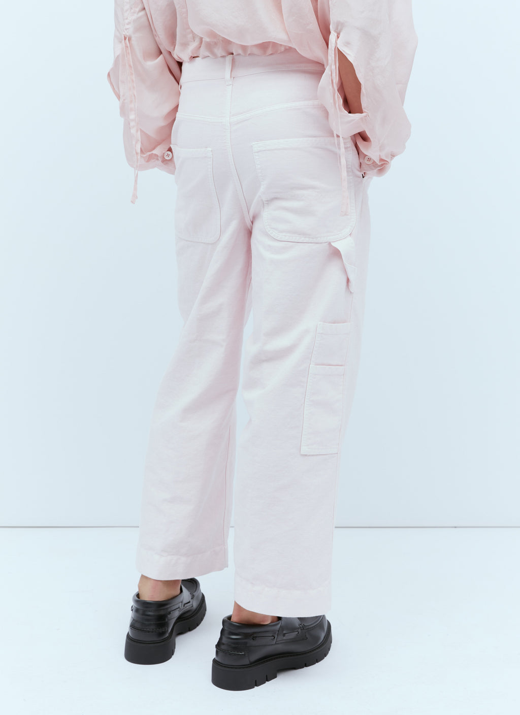 Dries Van Noten Men Twill Cargo Pants