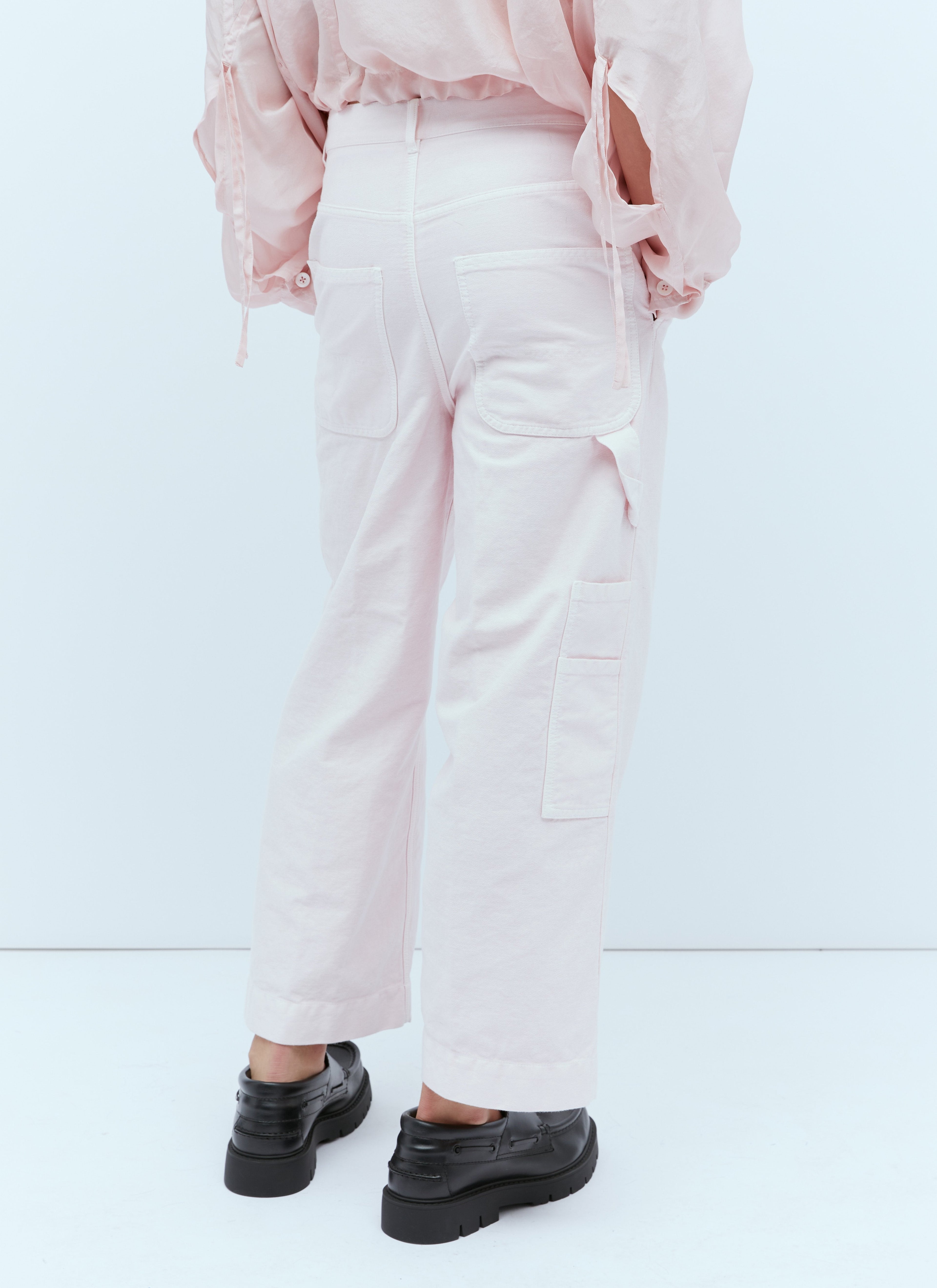 Dries Van Noten Men Twill Cargo Pants