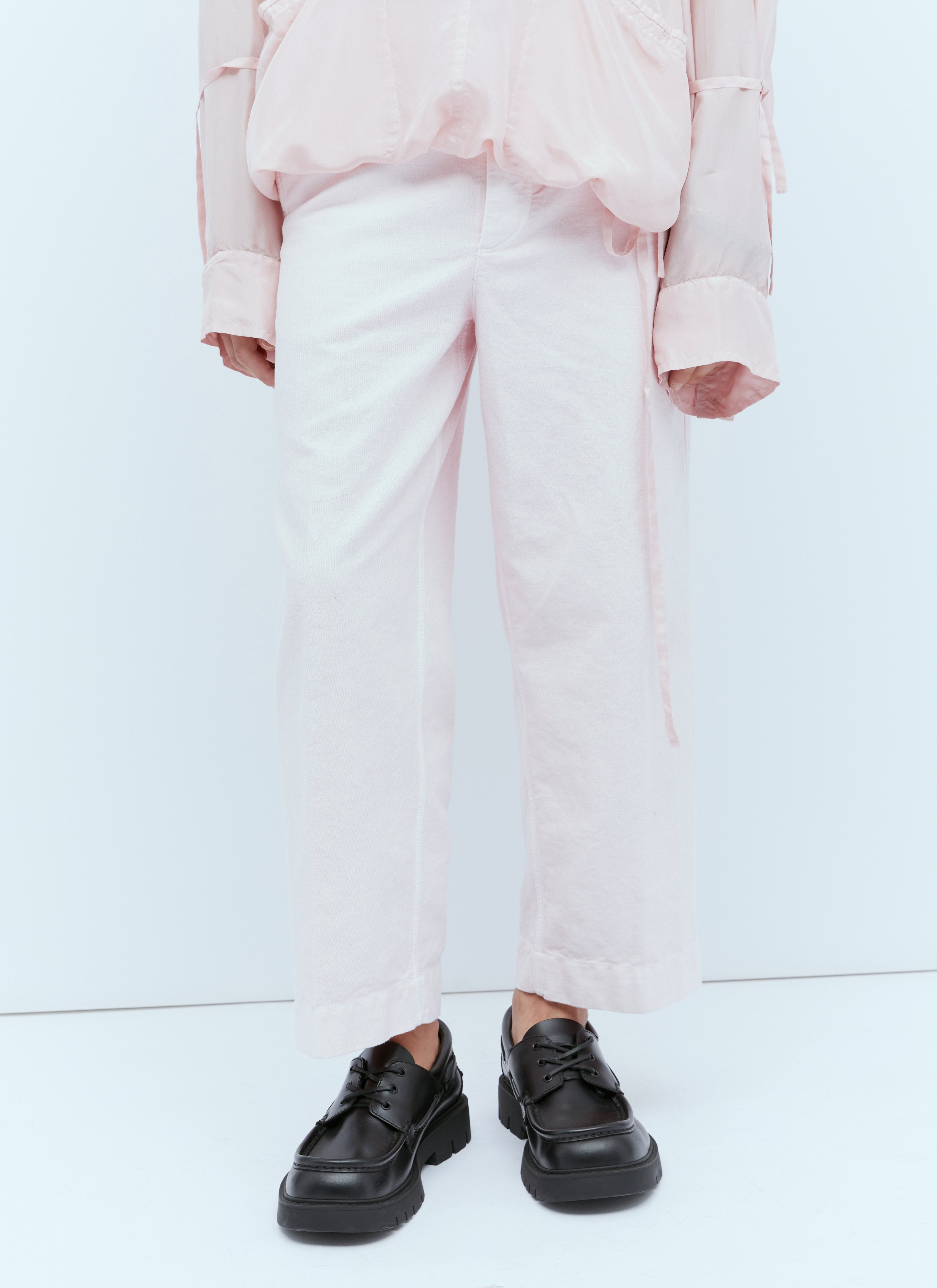 Dries Van Noten Men Twill Cargo Pants