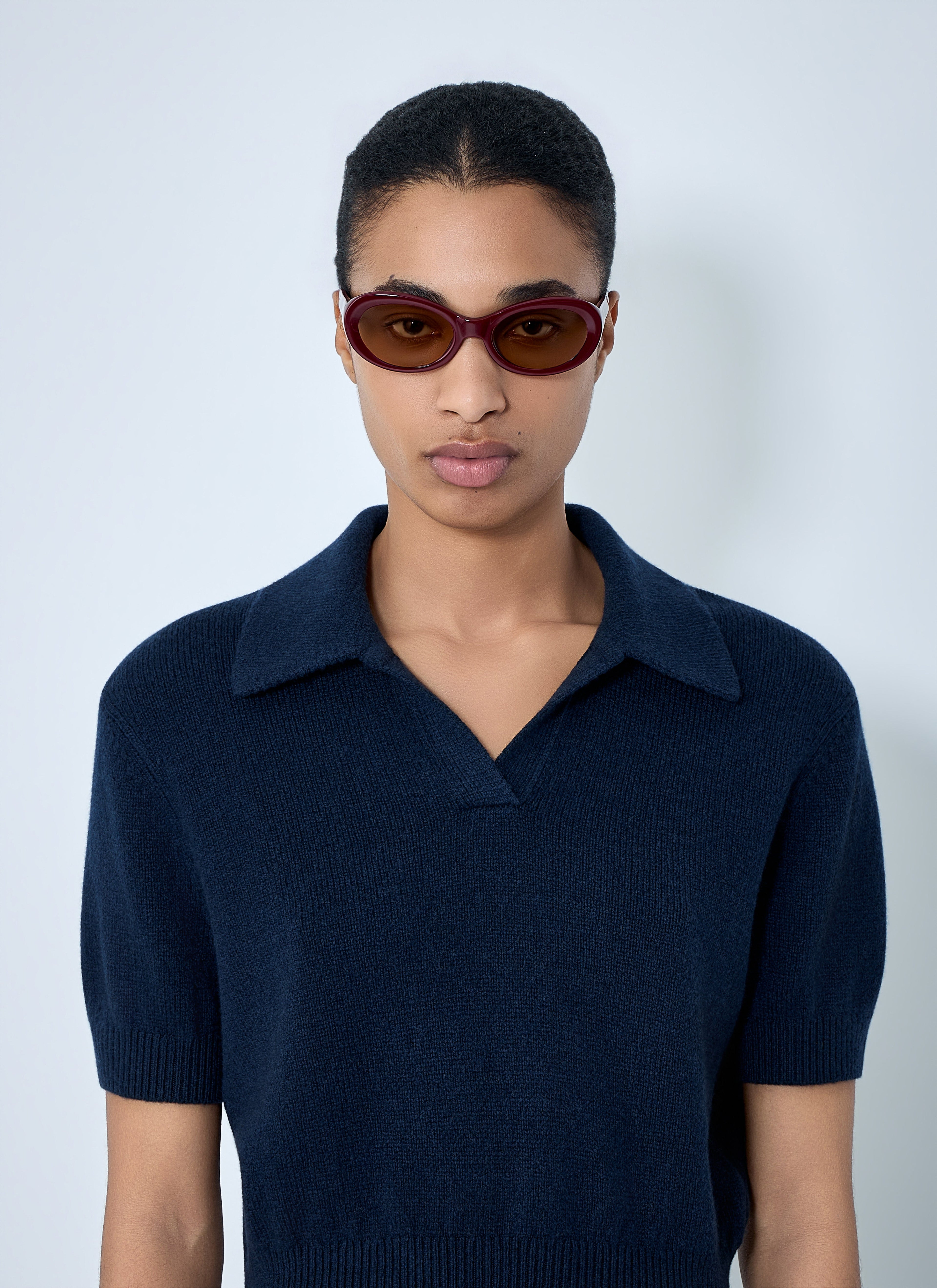 Dries Van Noten Women Oval Sunglases