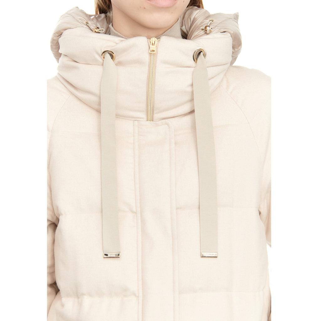 Herno Silk And Cashmere Padded Coat Women