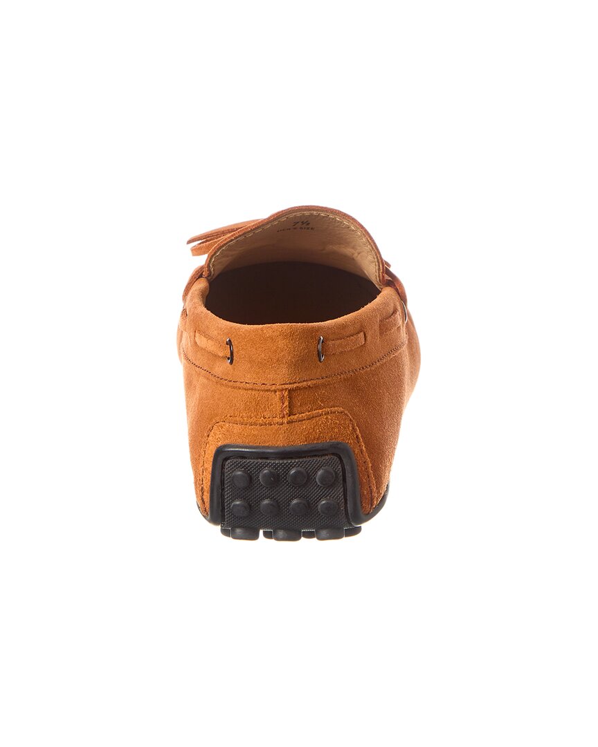 TOD’s Laccetto City Gommino Suede Loafer