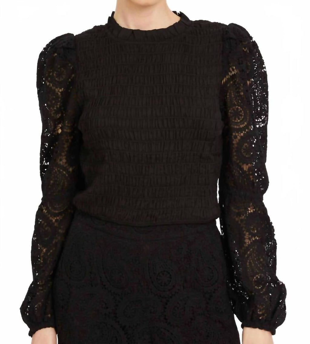 Arabella Top In Black