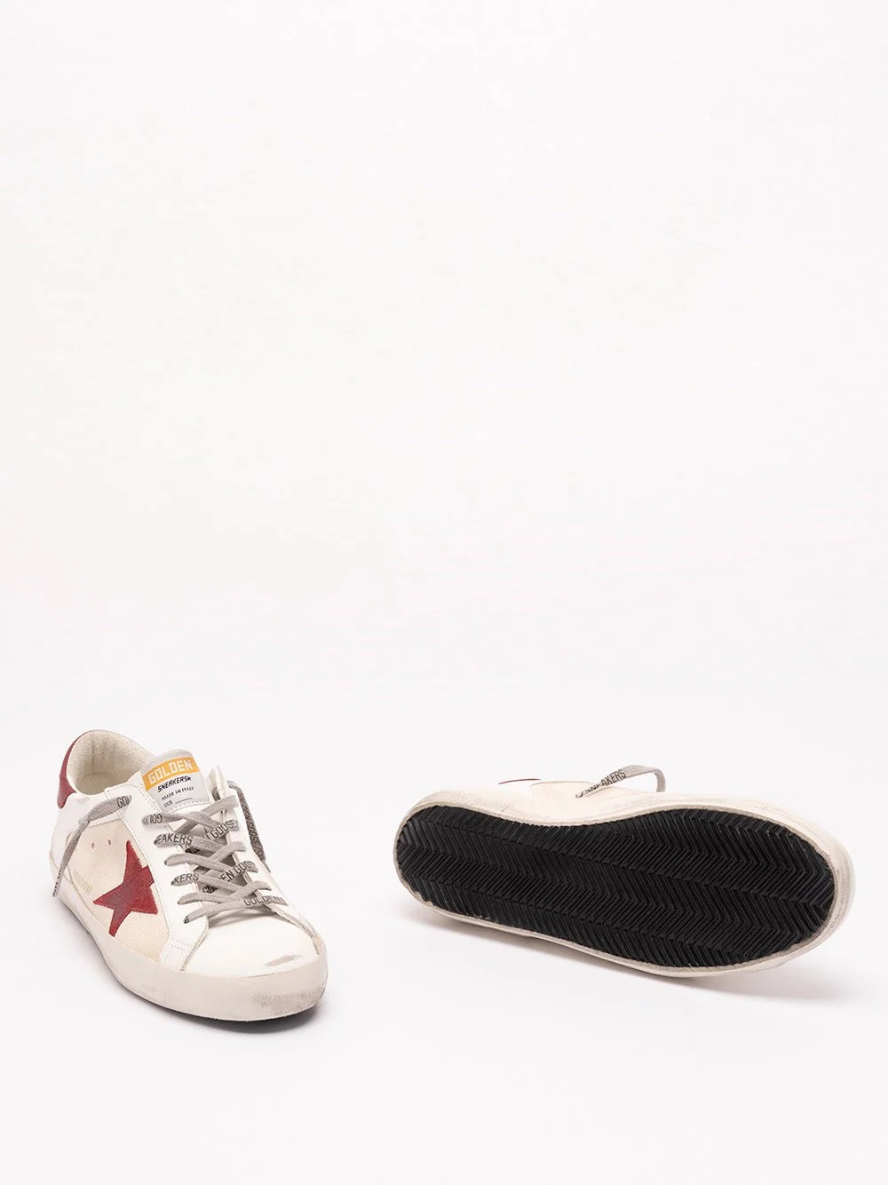 Golden Goose Men `Super-Star` Sneakers