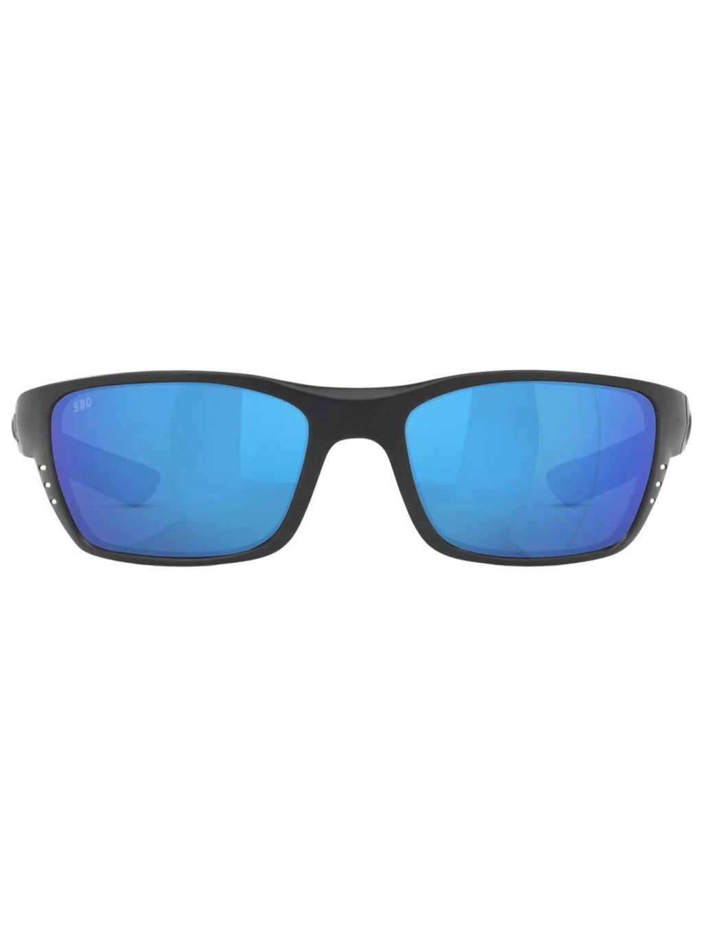 Men's Whitetip Reader Sunglasses In Blackout/blue Mirror