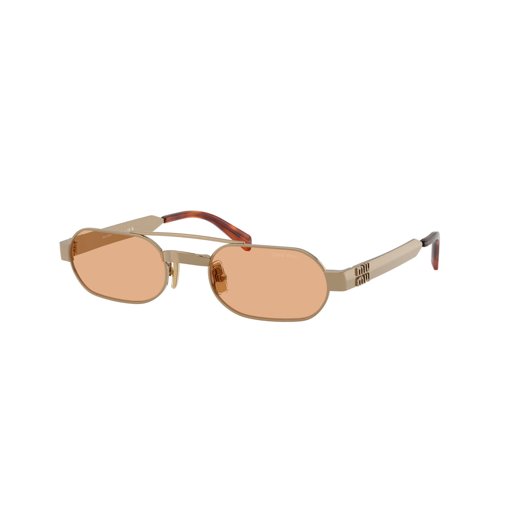 0Mu B52S Rectangular Metal Frame Sunglasses