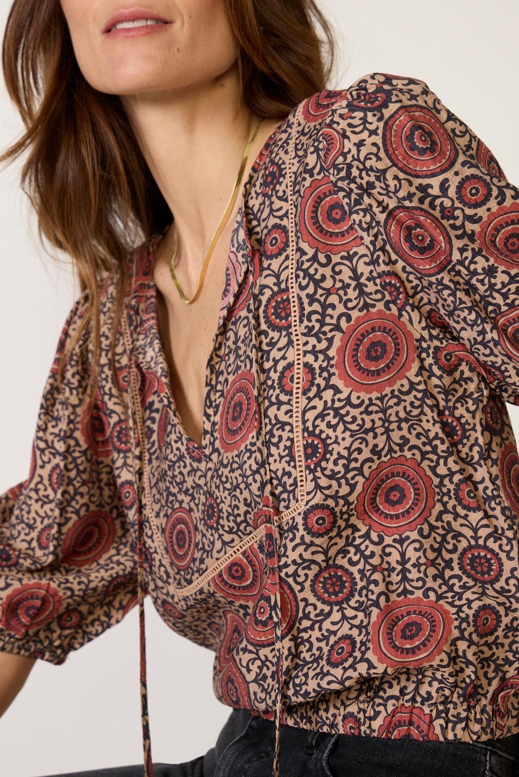 Women's Mckenna Puff Sleeve Blouse
