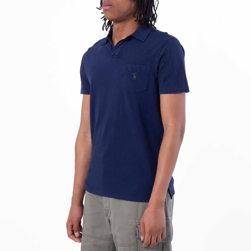Polo Ralph Lauren Short Sleeve Cotton-Linen Polo Shirt