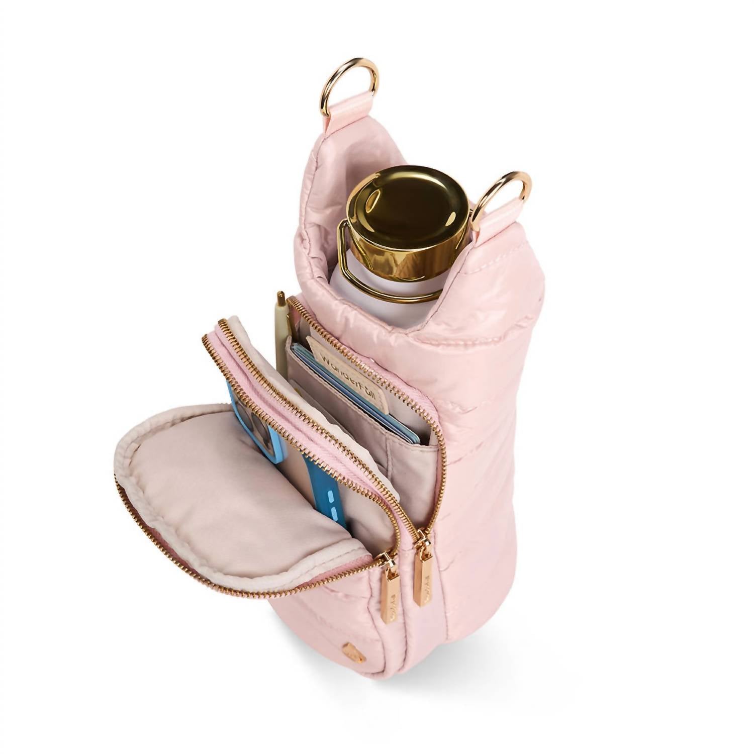 Women's Durable Nylon Hydrobag In Blush Shiny
