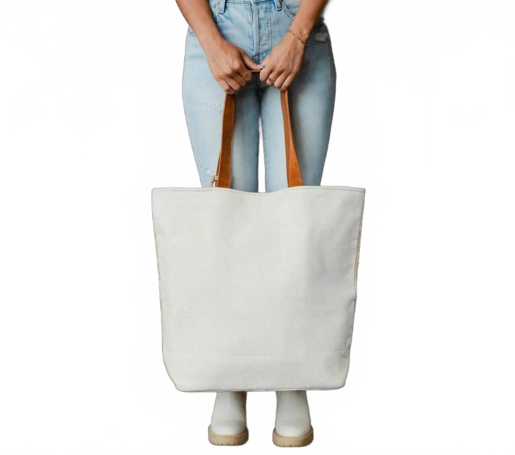 Sandstone Tote In Beige