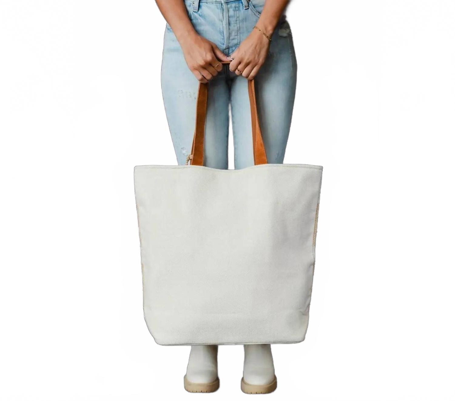Sandstone Tote In Beige