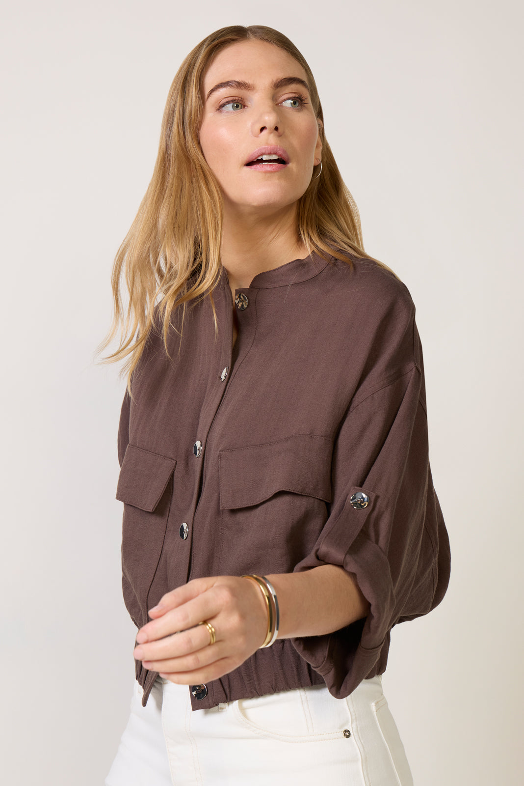 Women's Jessa Utility Bomber Jacket