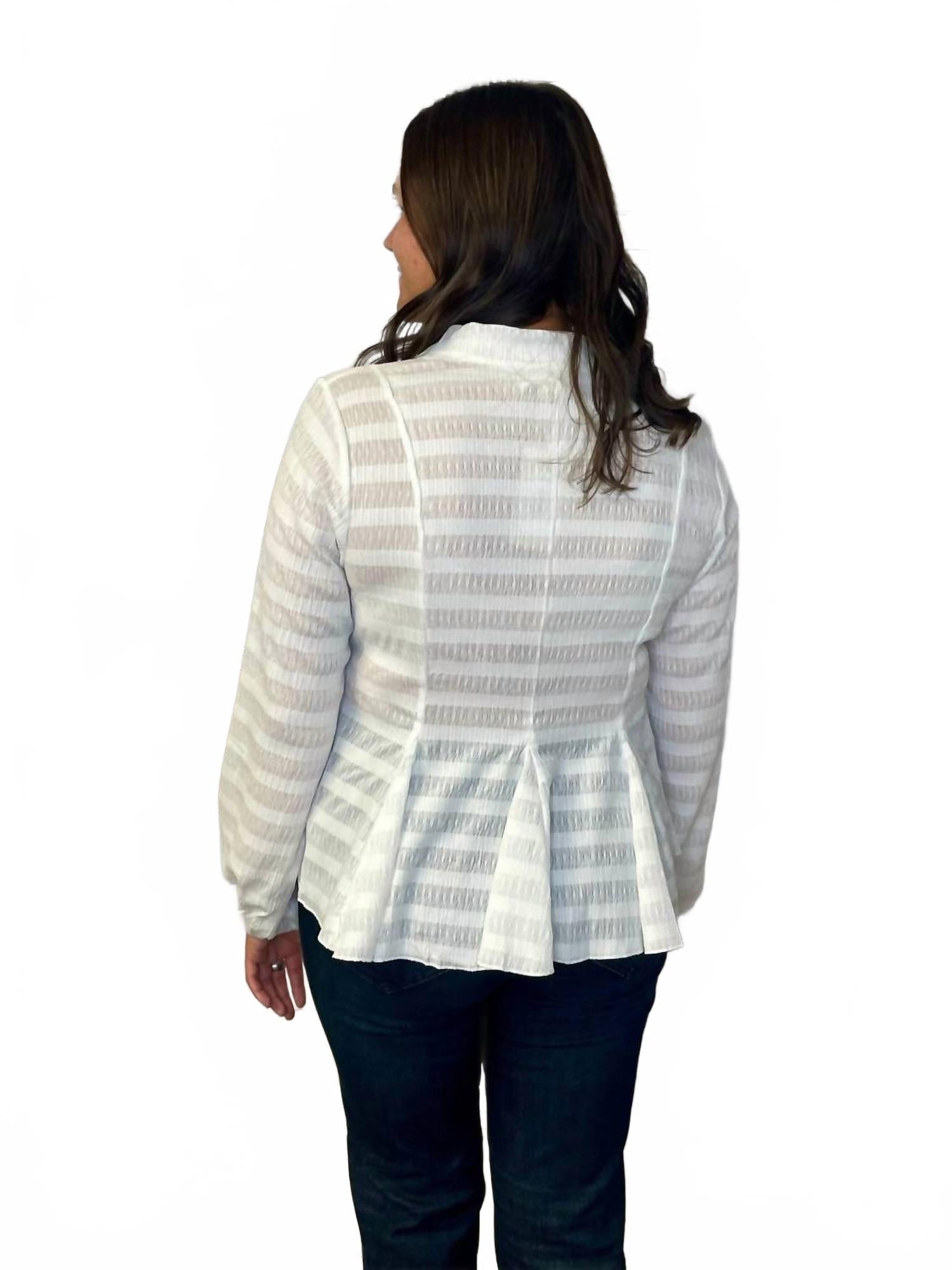 Day To Night Blouse In White