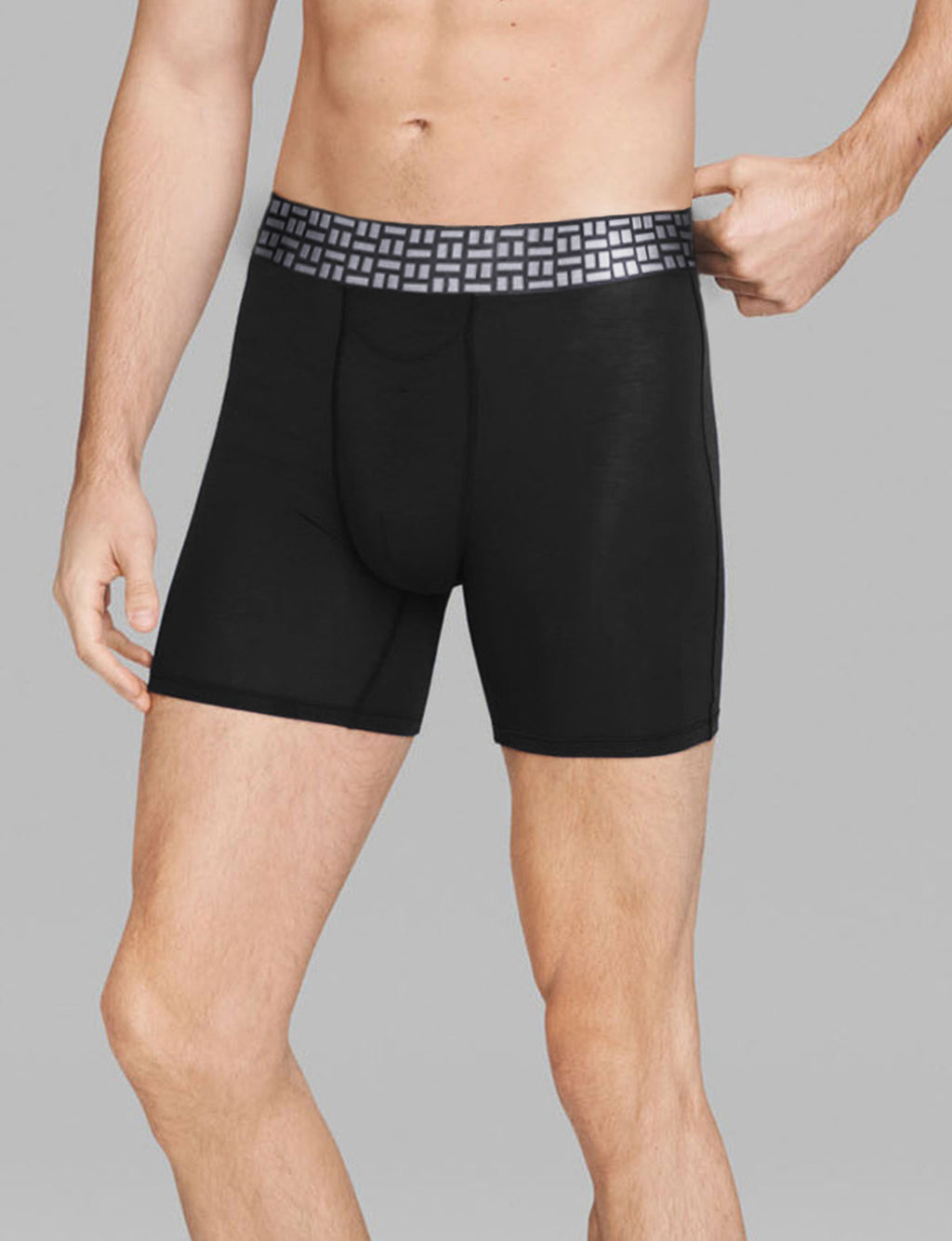 Men's Apollo Mid-Length Boxer Brief 6"
