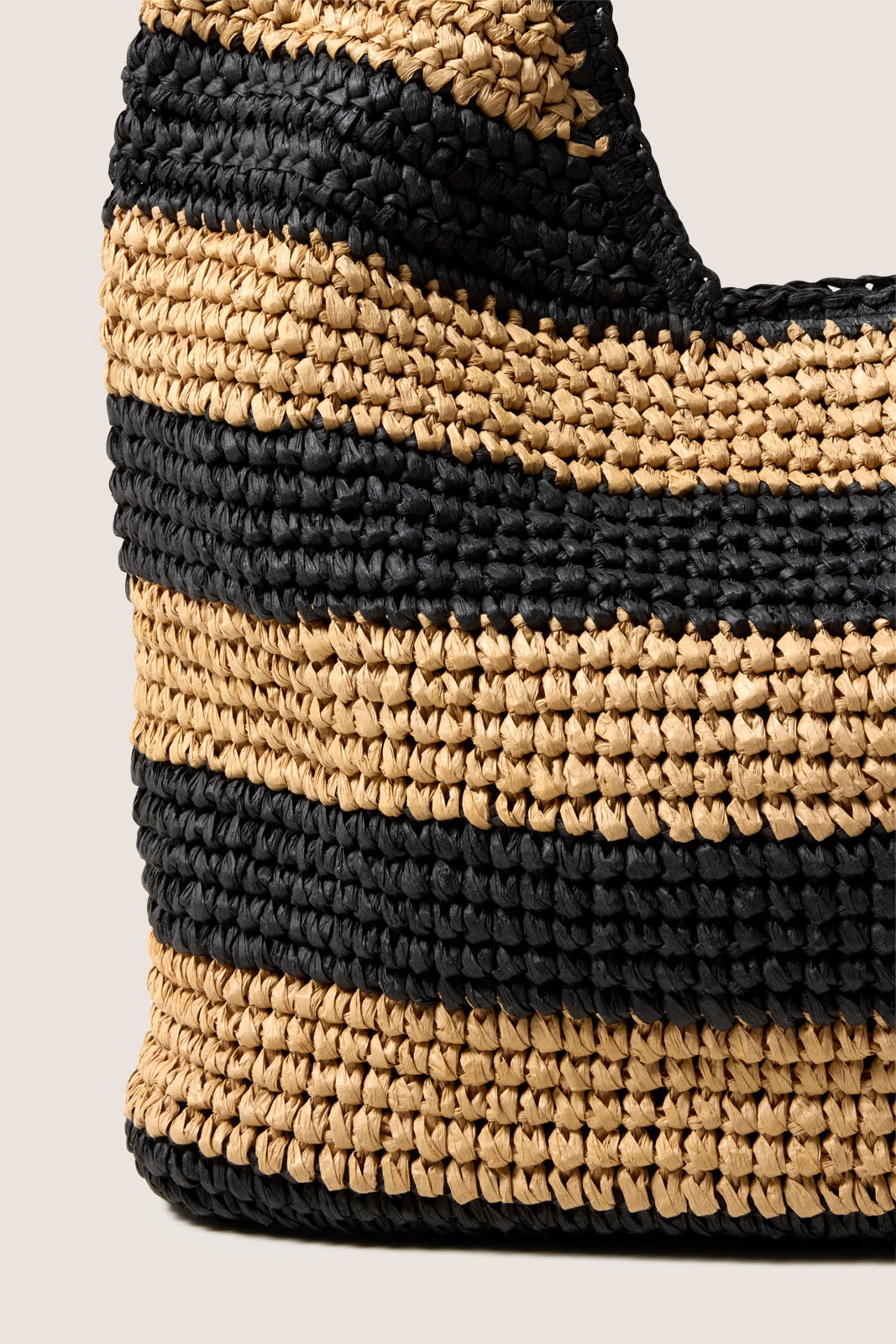Women's Raffia Shopper Tote Bag