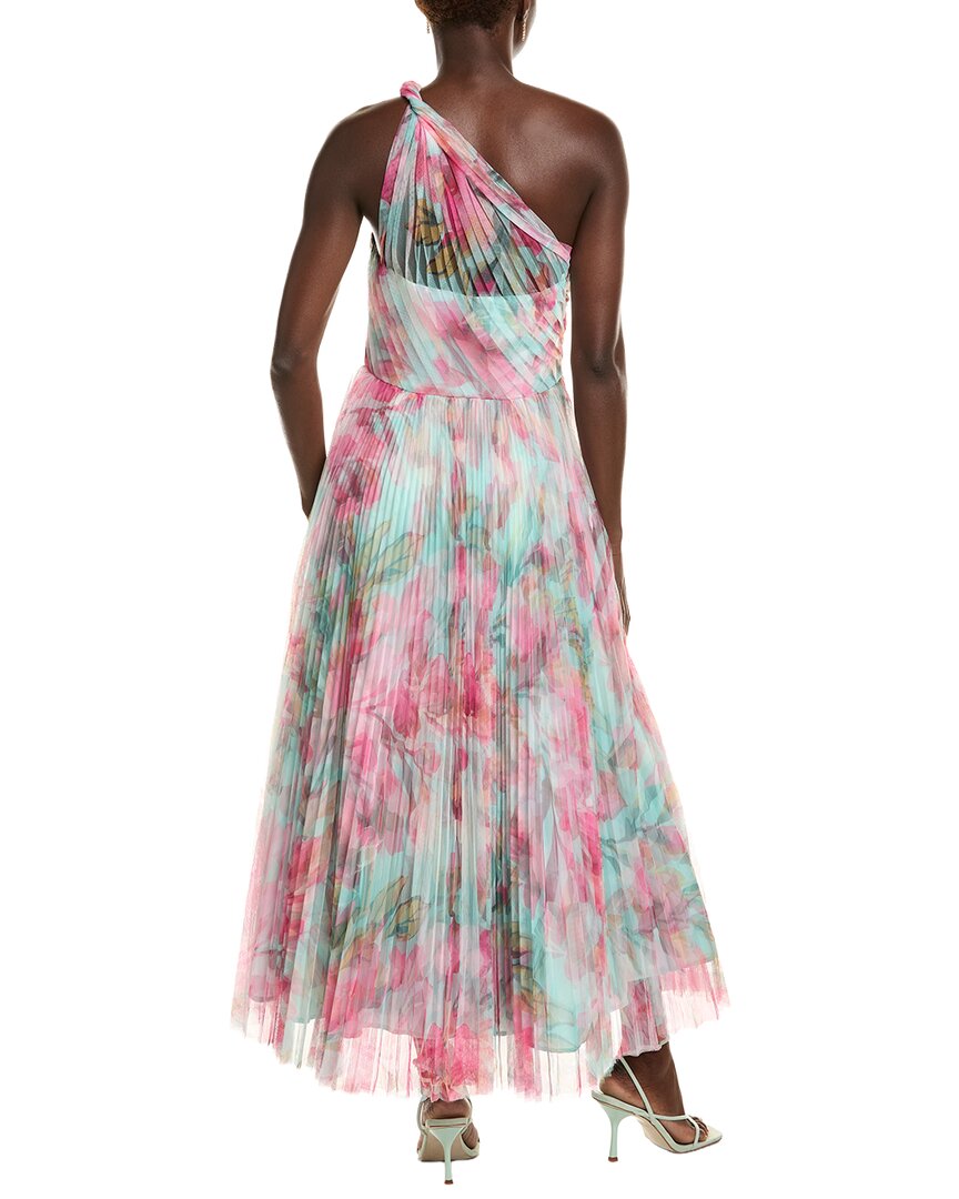 Hutch Philippa Pleated Mesh Gown