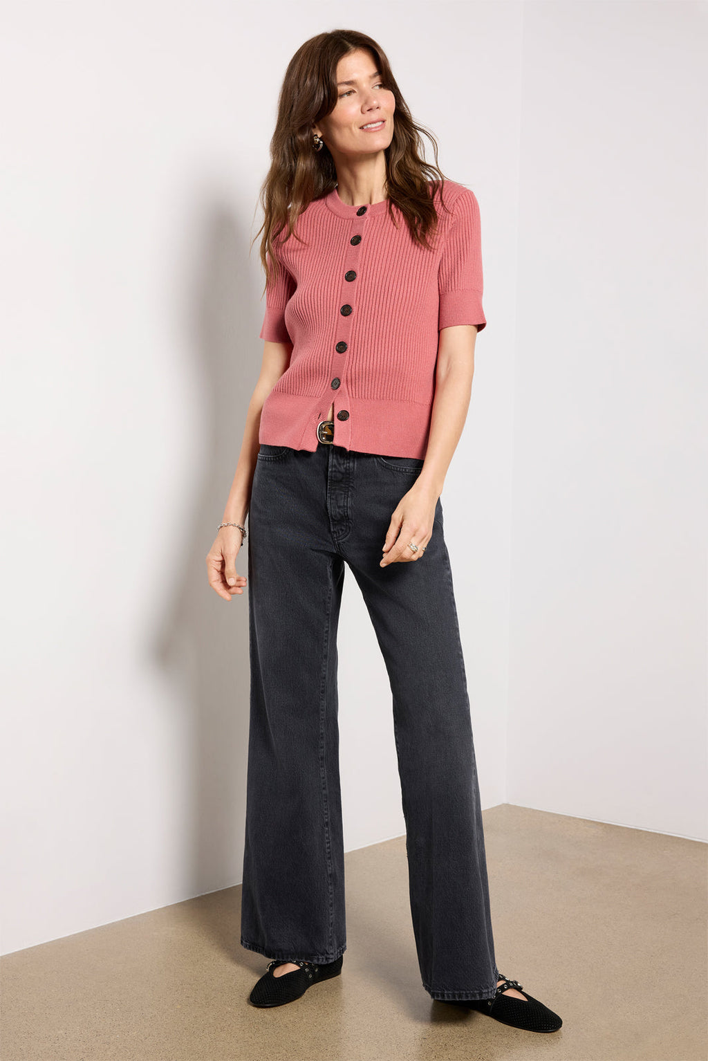 Women's Micha Short Sleeve Cardigan
