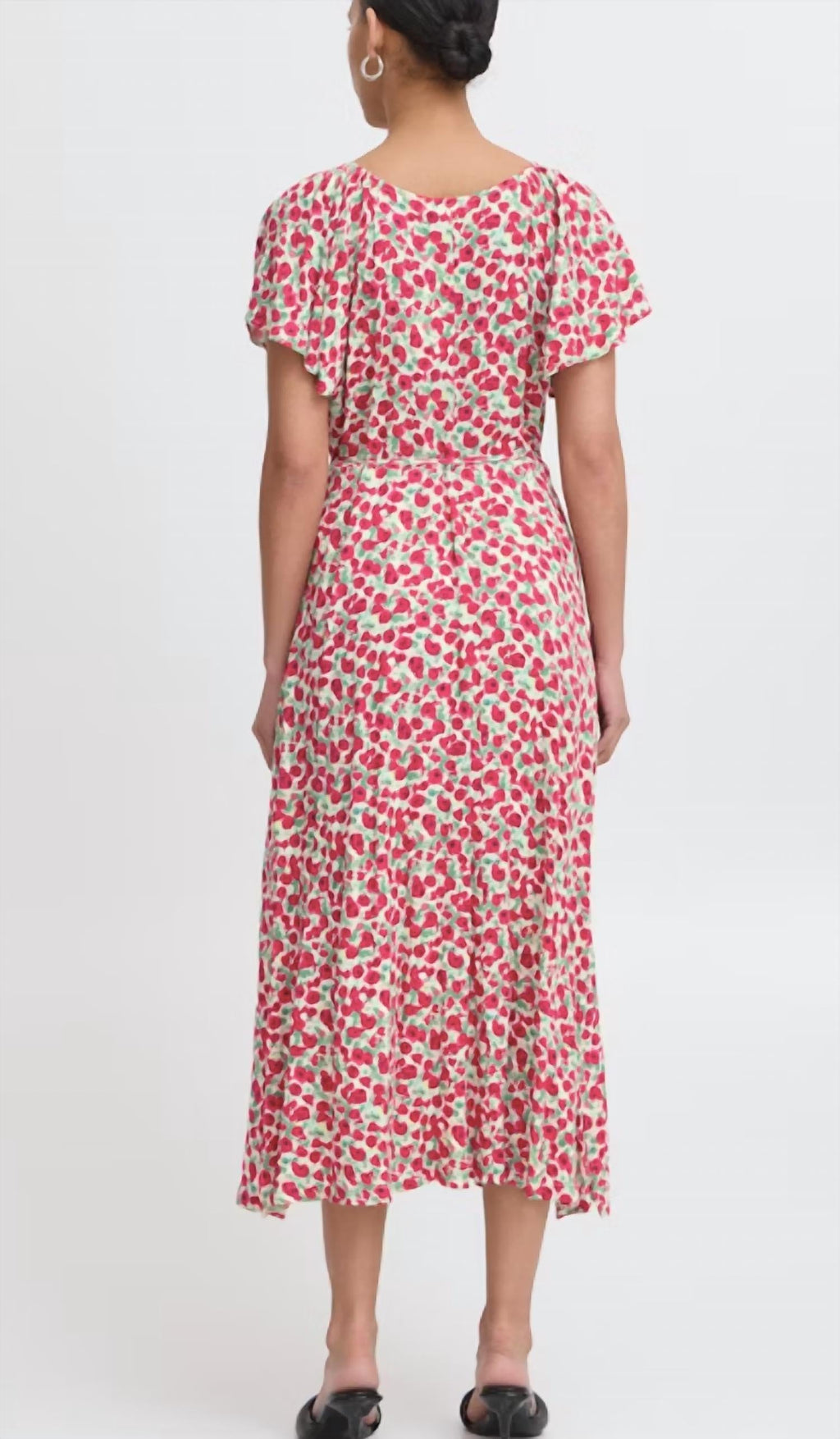 Hayley Midi Dress In Pink