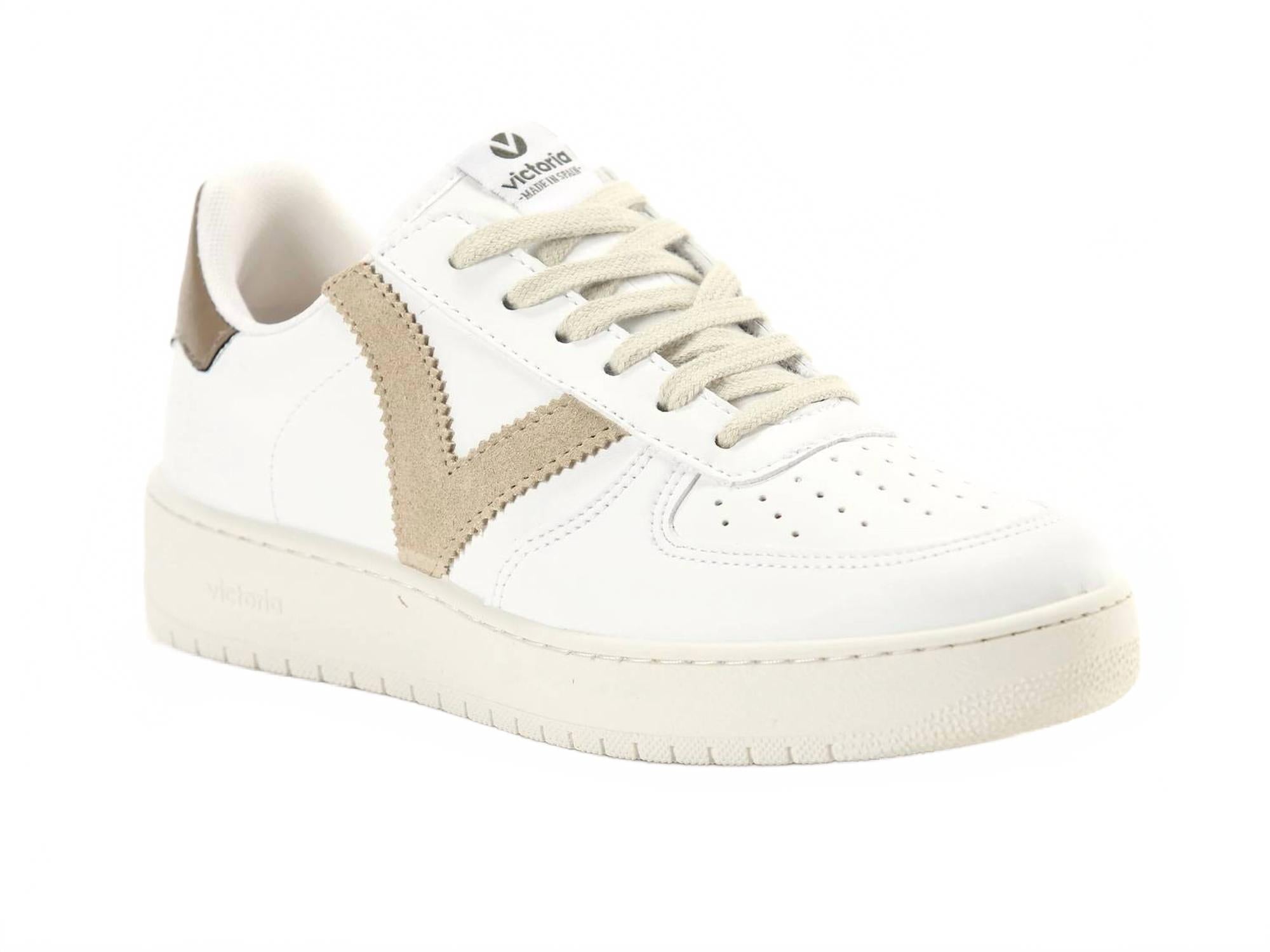 Women's Low-Top Lace-Up Sneakers In Taupe