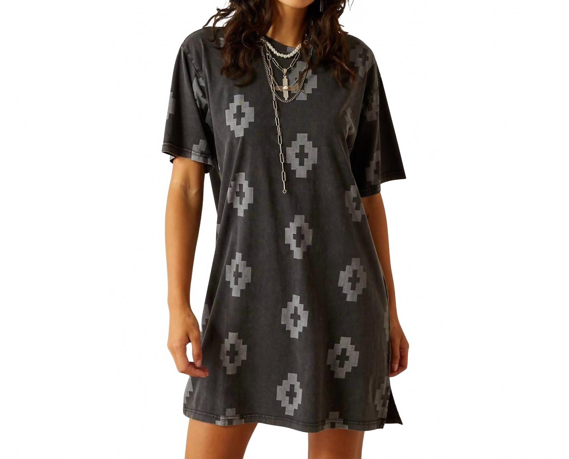 Women's Isela Tee Dress In Slate