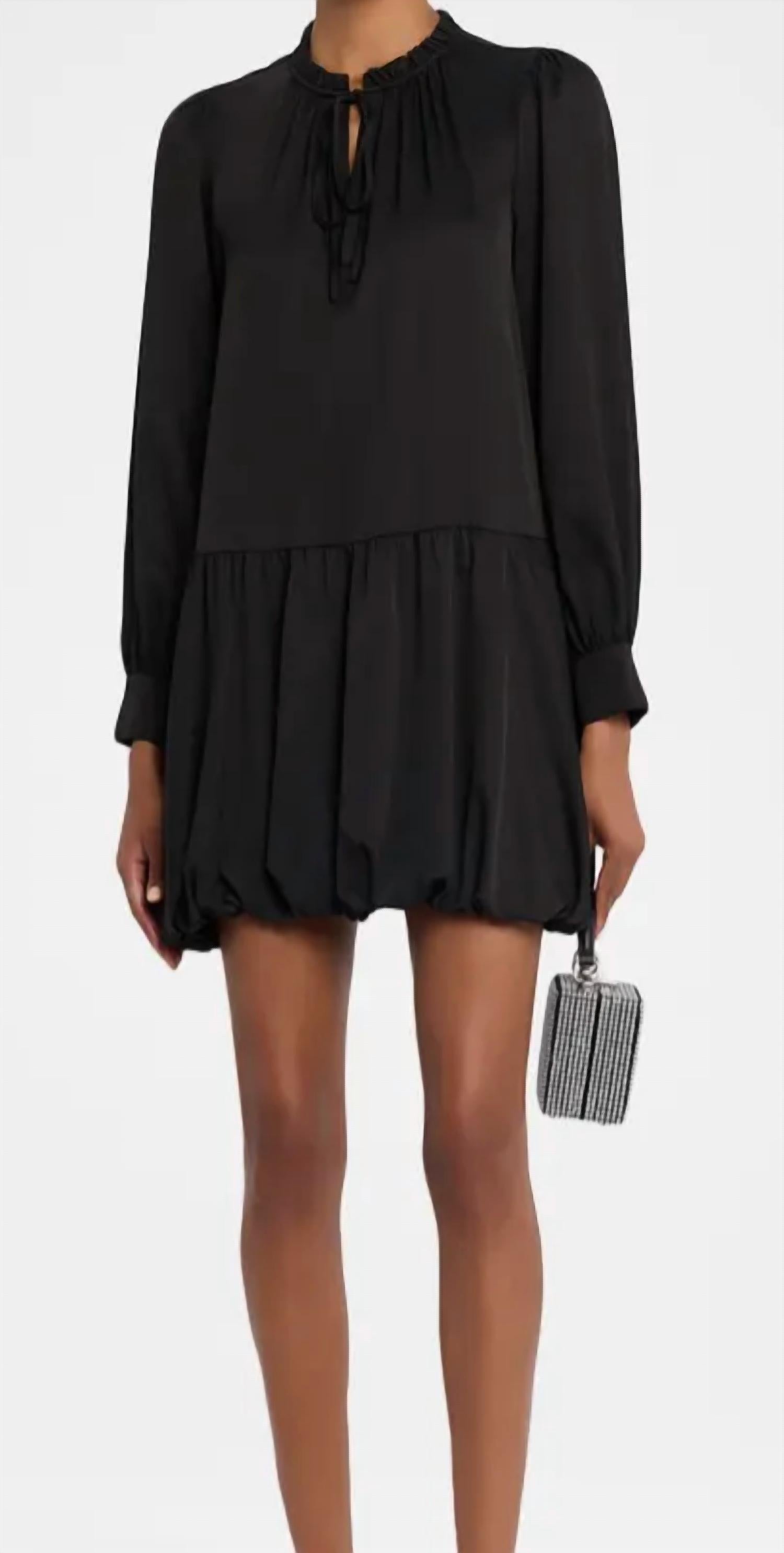 Valetta Mini Dress In Black