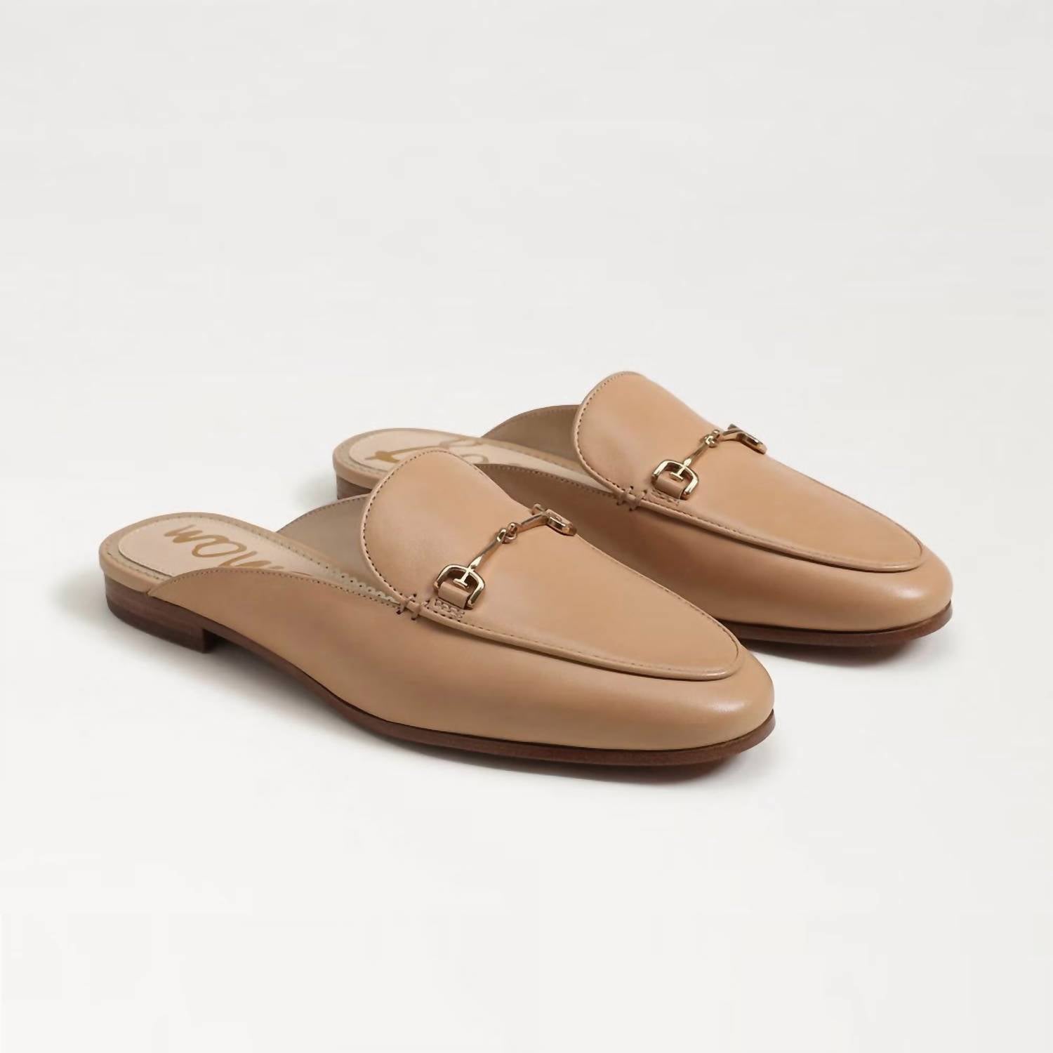 Women's Linnie Bit Mule In French Sand Leather