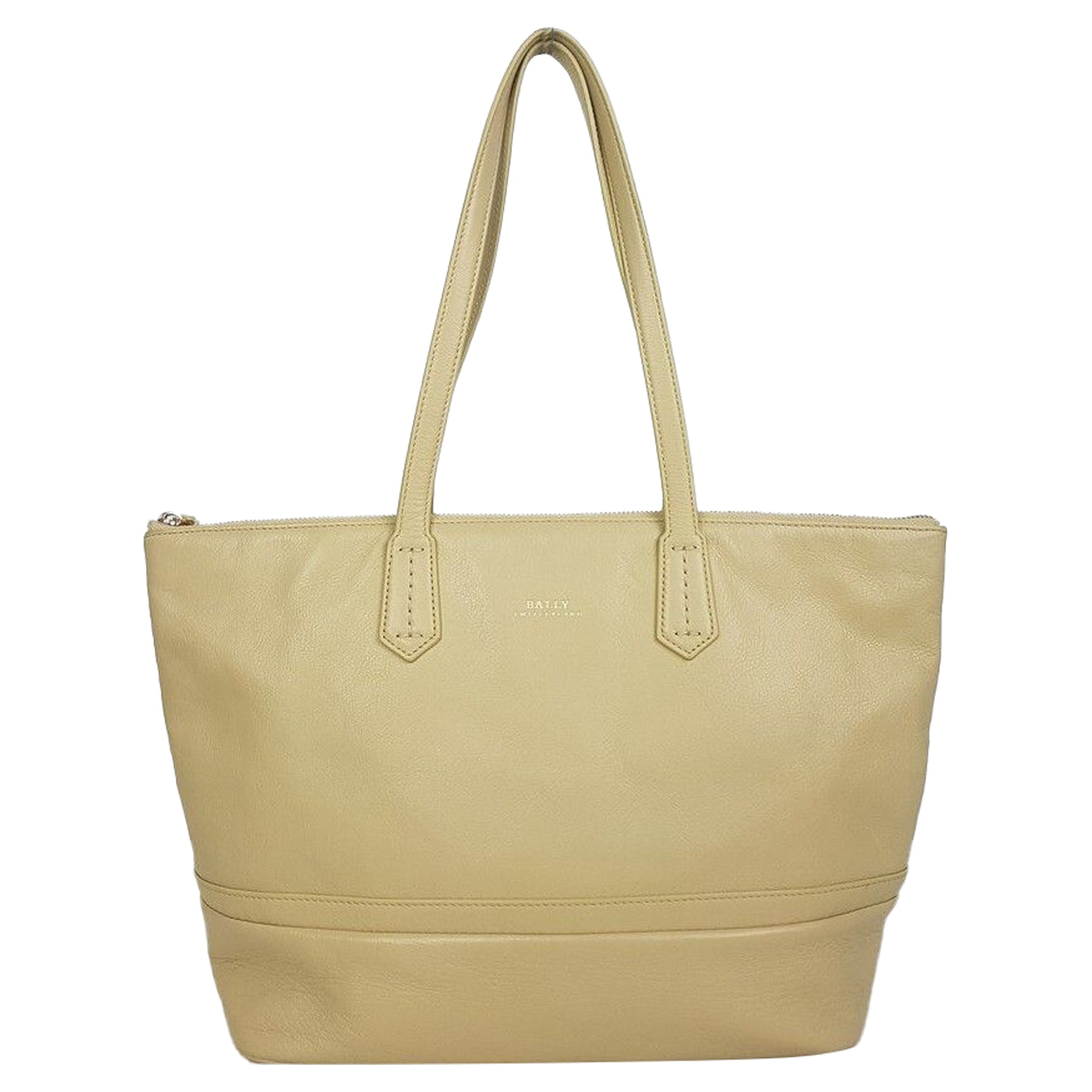 Leather Shopper Bag