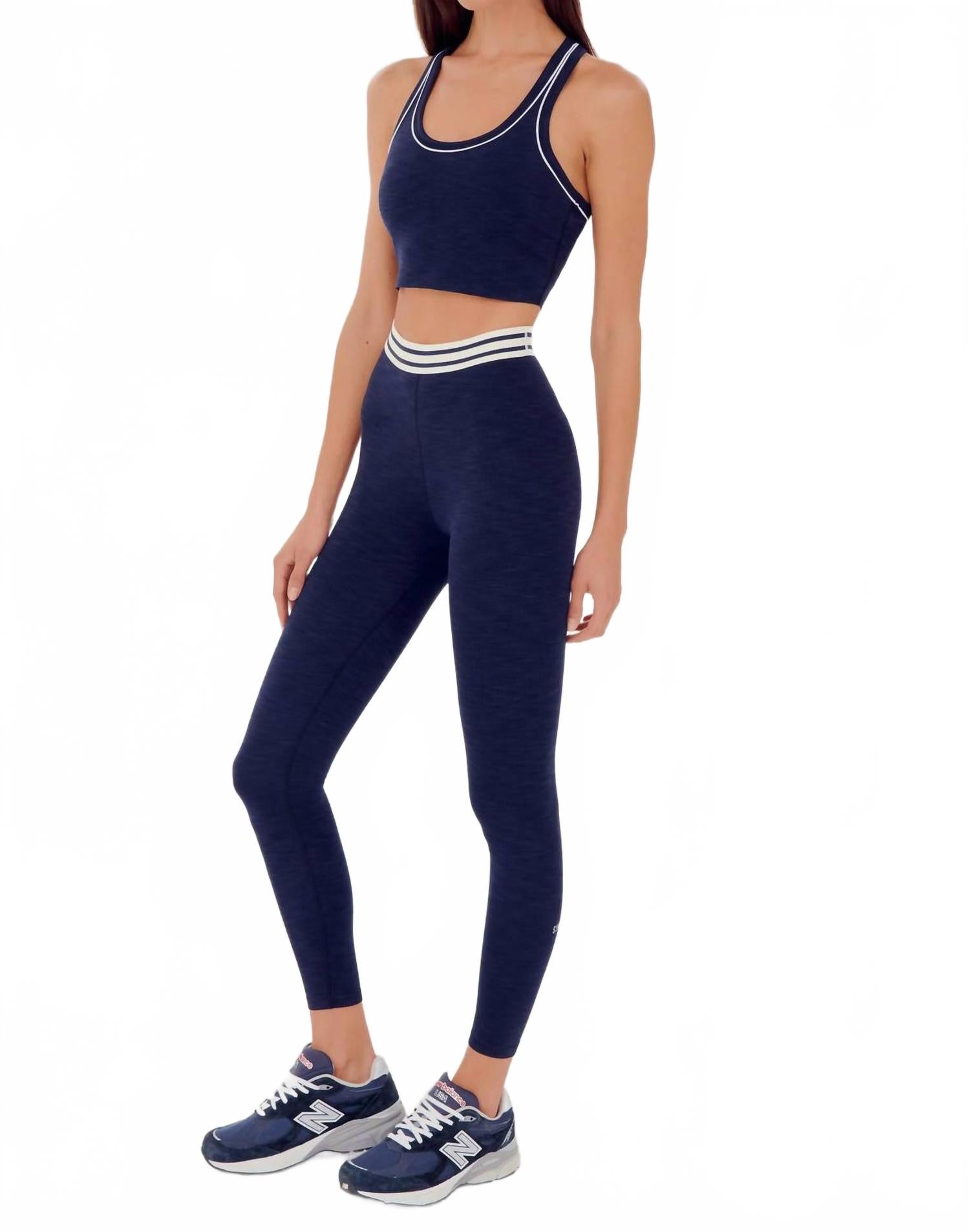 Bailey Active Rib Bralette In Navy